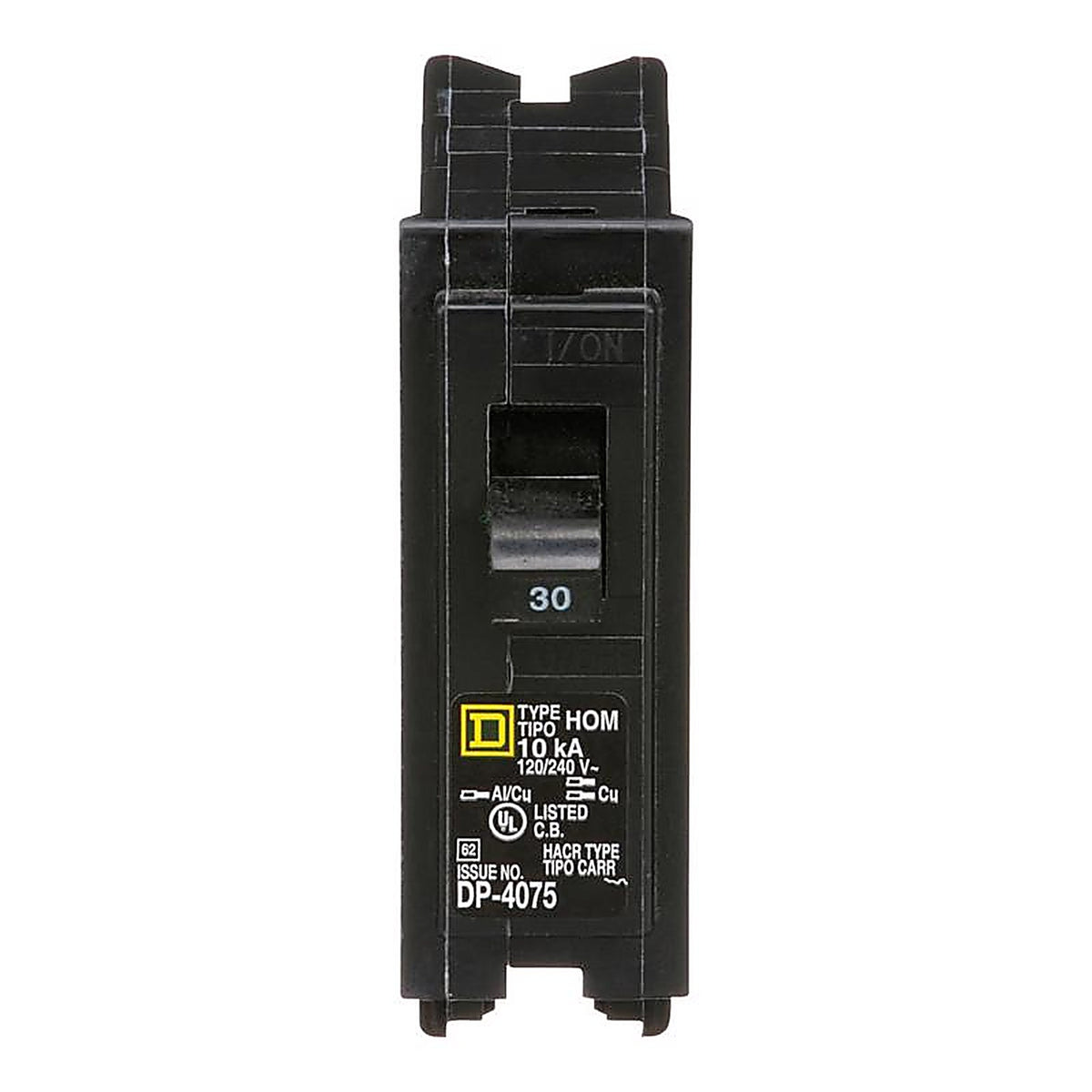 Square D HOM130CP HomeLine 30 amps Surge Single Pole Circuit Breaker