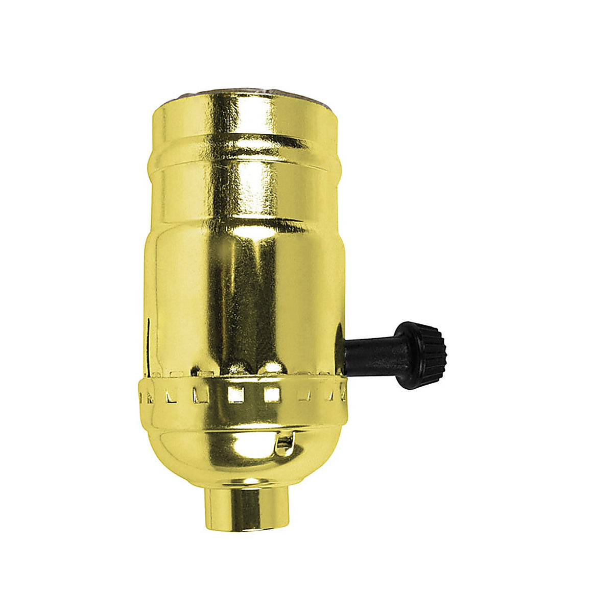 Jandorf 60409 Metal Medium Base Turn Knob Socket 1/Pack