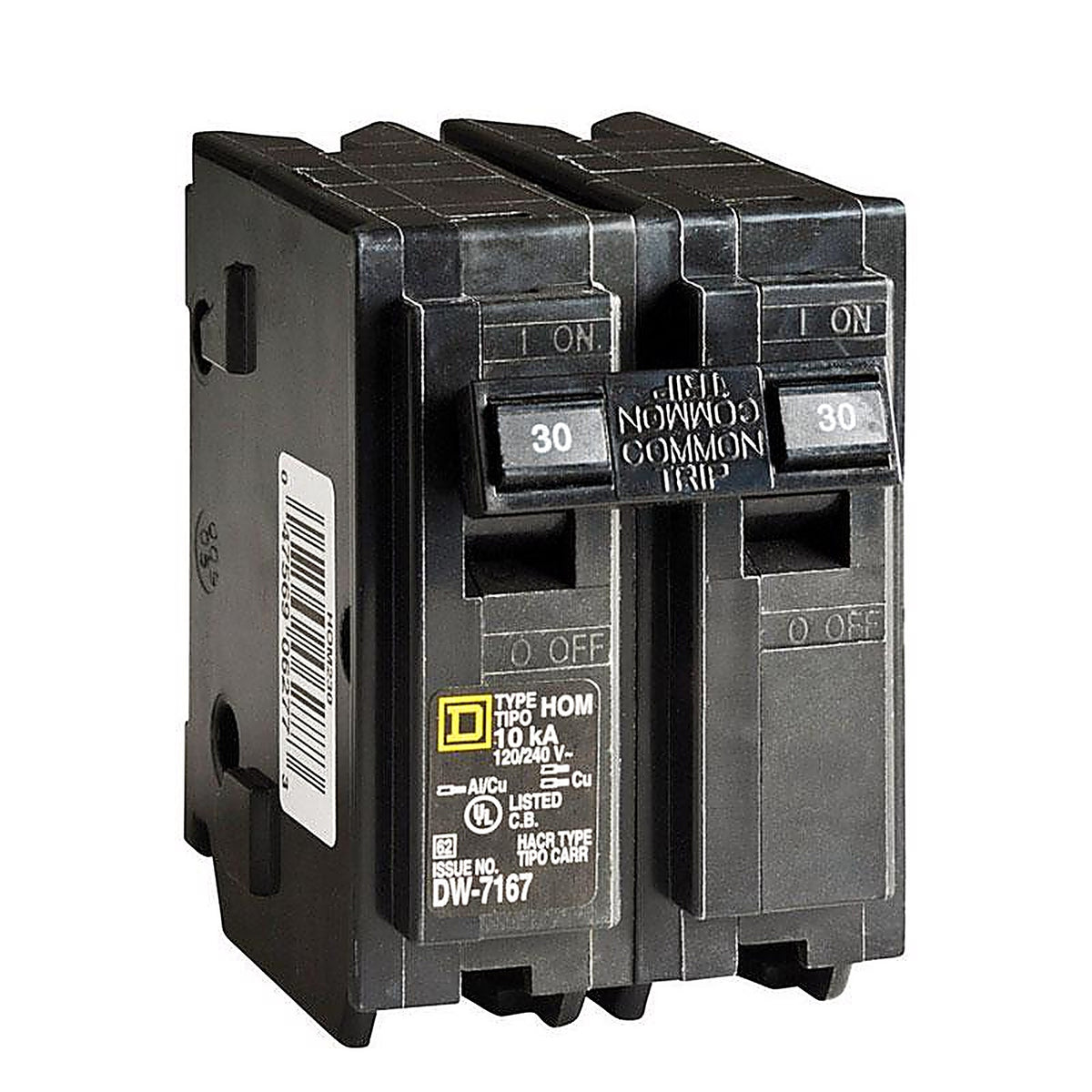 Square D HOM230CP HomeLine 30 amps Surge 2-Pole Circuit Breaker