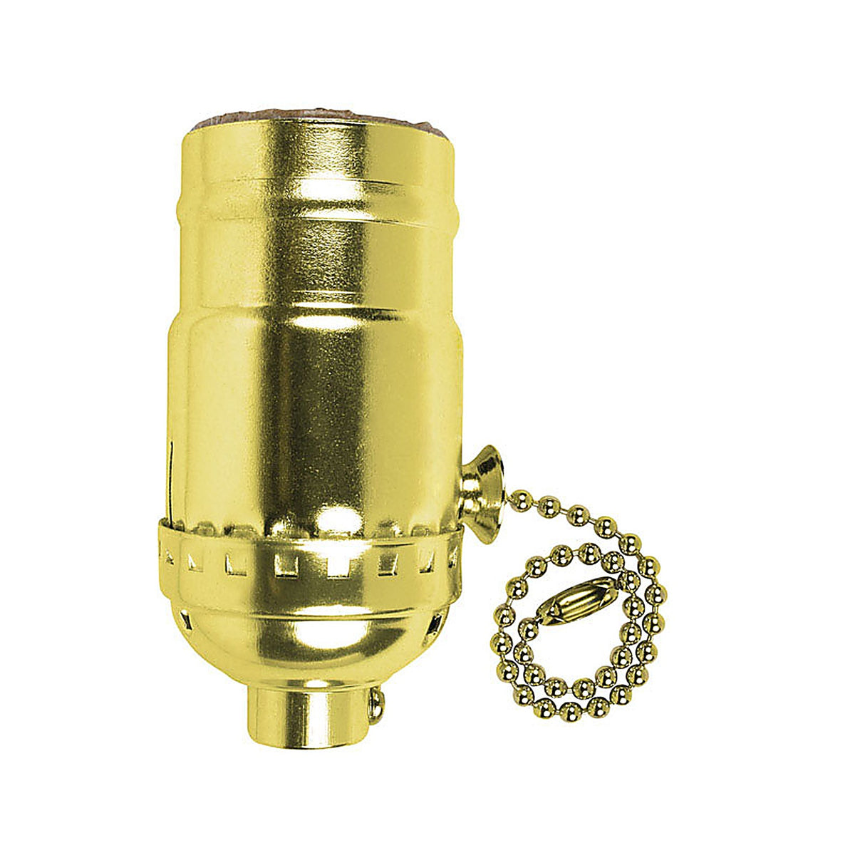 Jandorf 60411 Metal Medium Base Pull Chain Socket 1/Pack