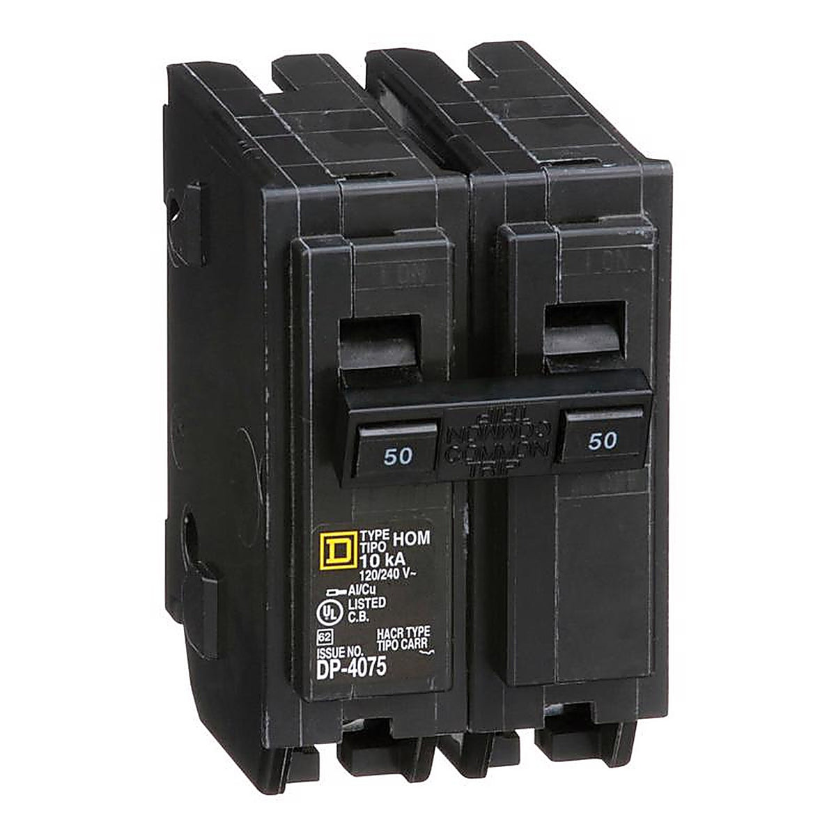 Square D HOM250CP HomeLine 50 amps Plug In 2-Pole Circuit Breaker