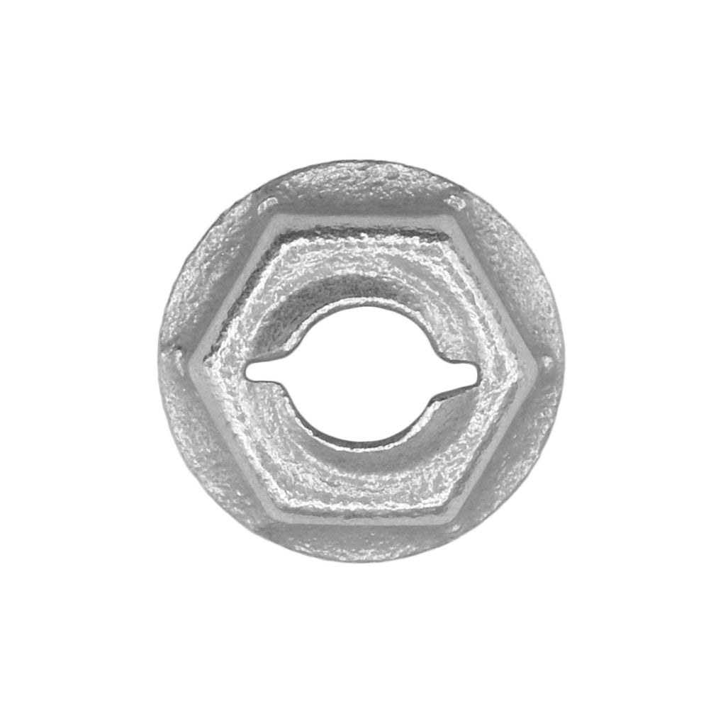 Auveco 3404 Thread Cutting Nut 3/16" Stud Size 1/2" Washer Diameter