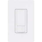 Lutron MS-OPS2H-WH Maestro Occupancy Single pole Motion Sensor Switch White 1/Pack