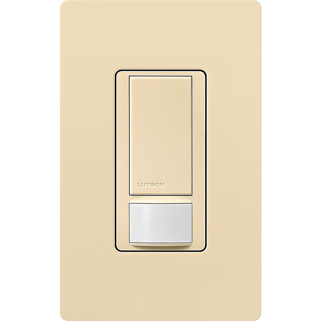 Lutron MS-OPS2H-IV Maestro Occupancy Single pole Motion Sensor Switch Ivory 1/Pack