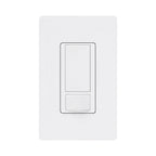 Lutron MS-OPS5MH-WH Maestro Occupancy Single pole Motion Sensor Triple Combination Switch White 1/Pack