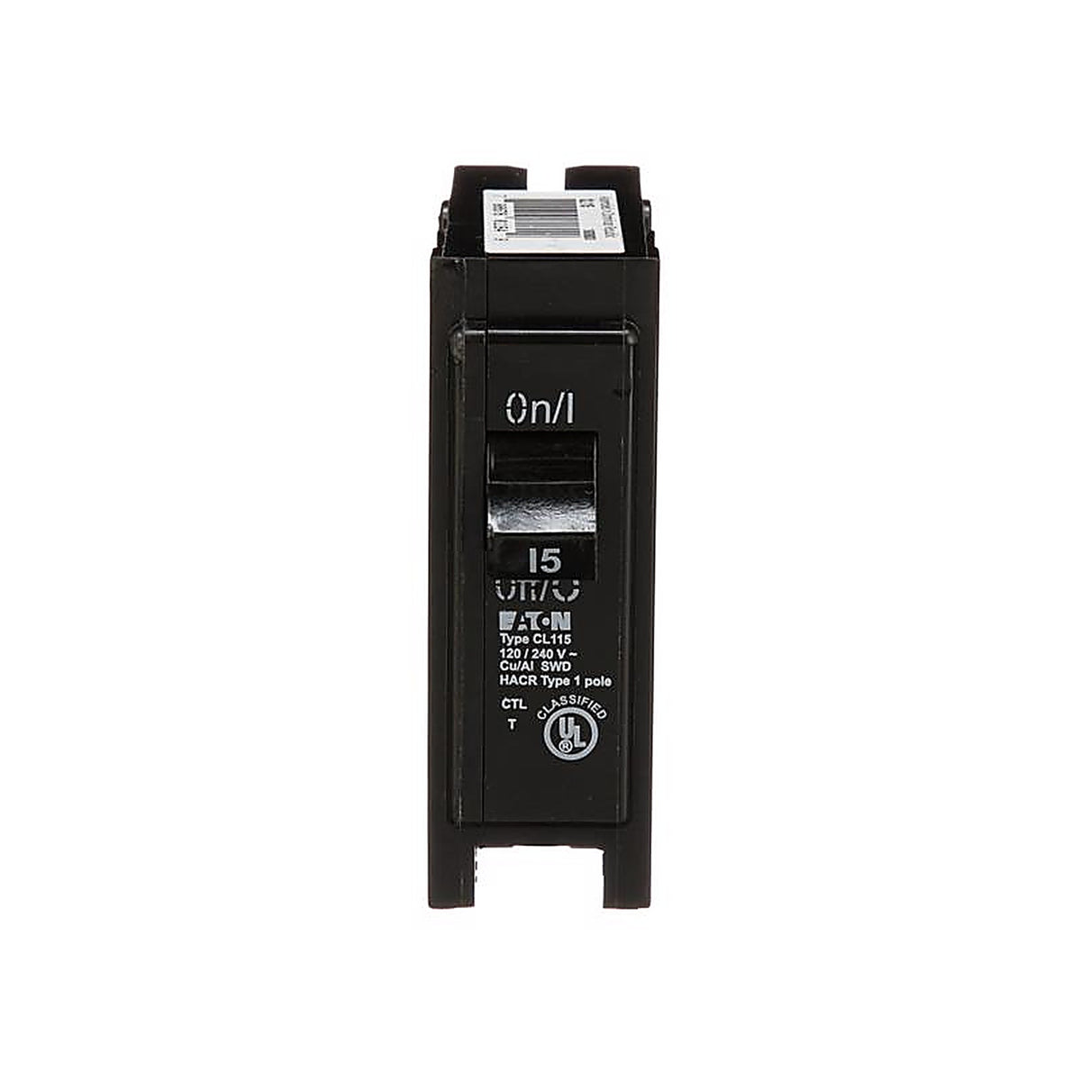 Eaton CL115CS 15 amps Plug In Single Pole Circuit Breaker