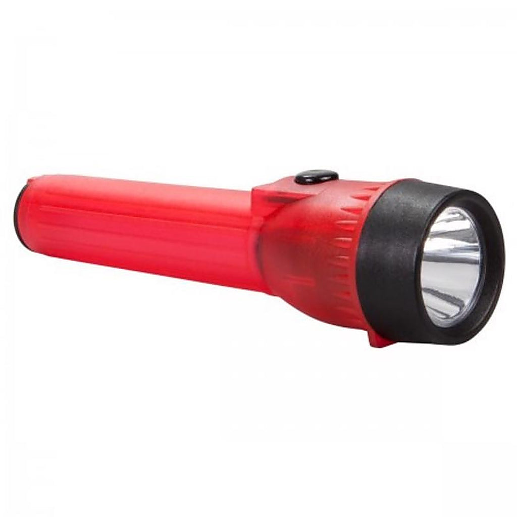Life Gear LG124 Glow 8 Lumens Red LED Flashlight AA Battery