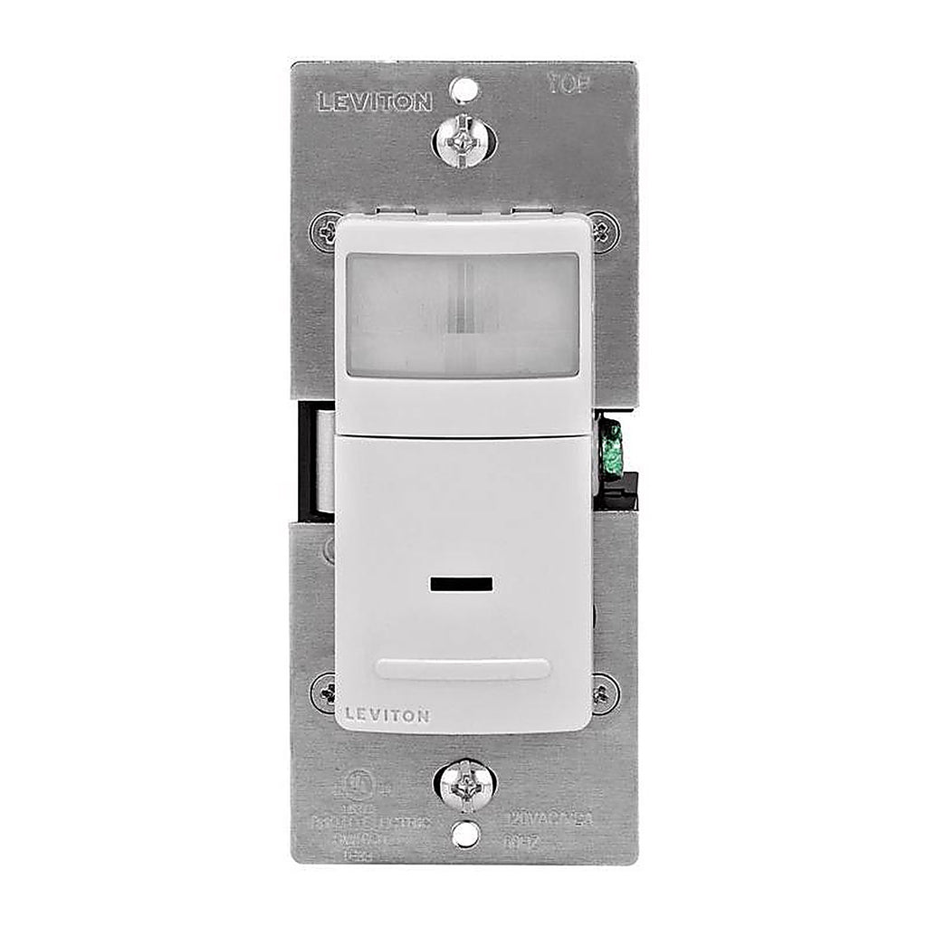Leviton DOS02-1LW Decora 2.5 amps Single Pole Motion Sensor Switch White 1/Pack