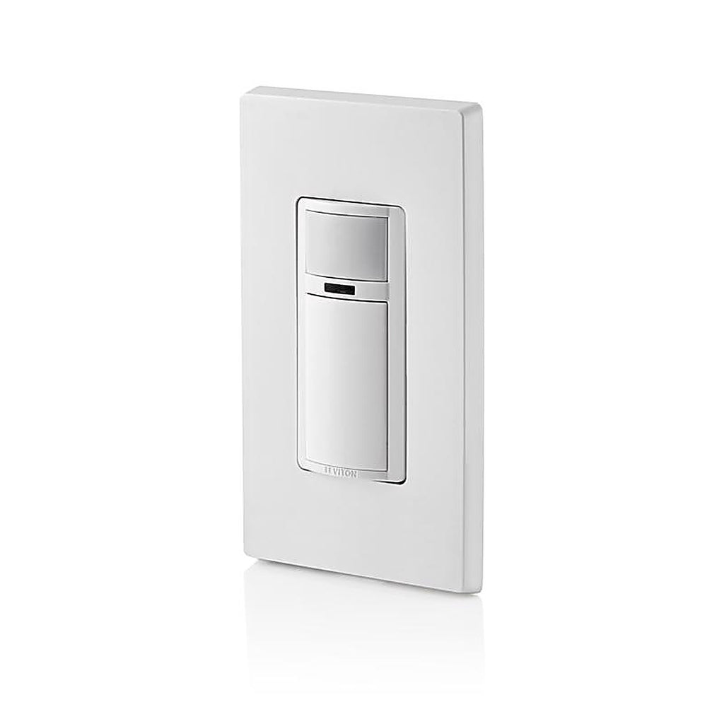 Leviton DOS02-1LW Decora 2.5 amps Single Pole Motion Sensor Switch White 1/Pack