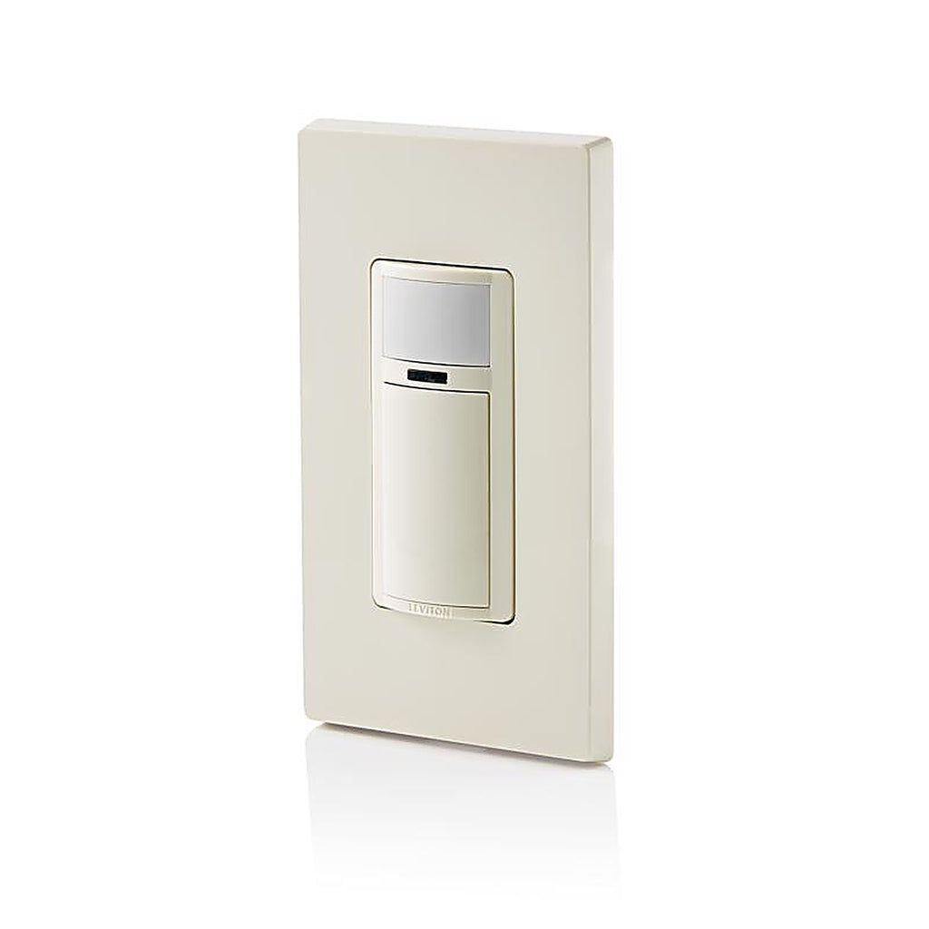 Leviton DOS02-1LT Decora 2.5 amps Single Pole Motion Sensor Switch Light Almond 1/Pack