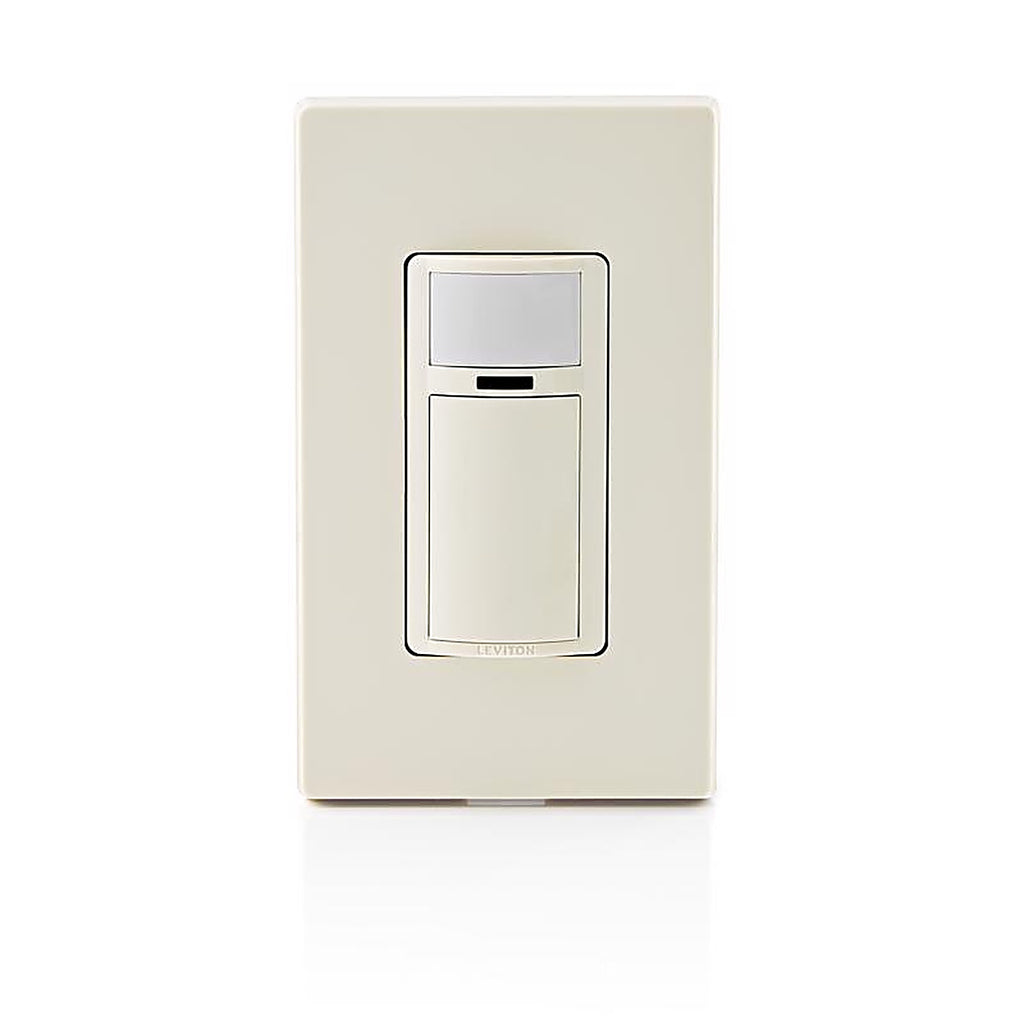 Leviton DOS02-1LT Decora 2.5 amps Single Pole Motion Sensor Switch Light Almond 1/Pack