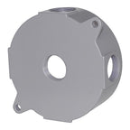 Sigma Electric 143854 5-1/2 in. Round Metallic Weatherproof Box Gray