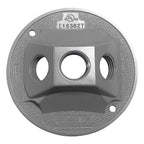 Sigma Electric 14383 Round Metal Lampholder Cover For Wet Locations