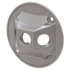 Sigma Electric 14383 Round Metal Lampholder Cover For Wet Locations