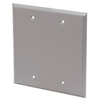 Sigma Electric 14340 Square Steel 2 gang Flat Box Cover For Wet Locations