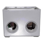 Sigma Electric 14251 4-1/2 in. Rectangle Metallic 1 gang Weatherproof Box Gray