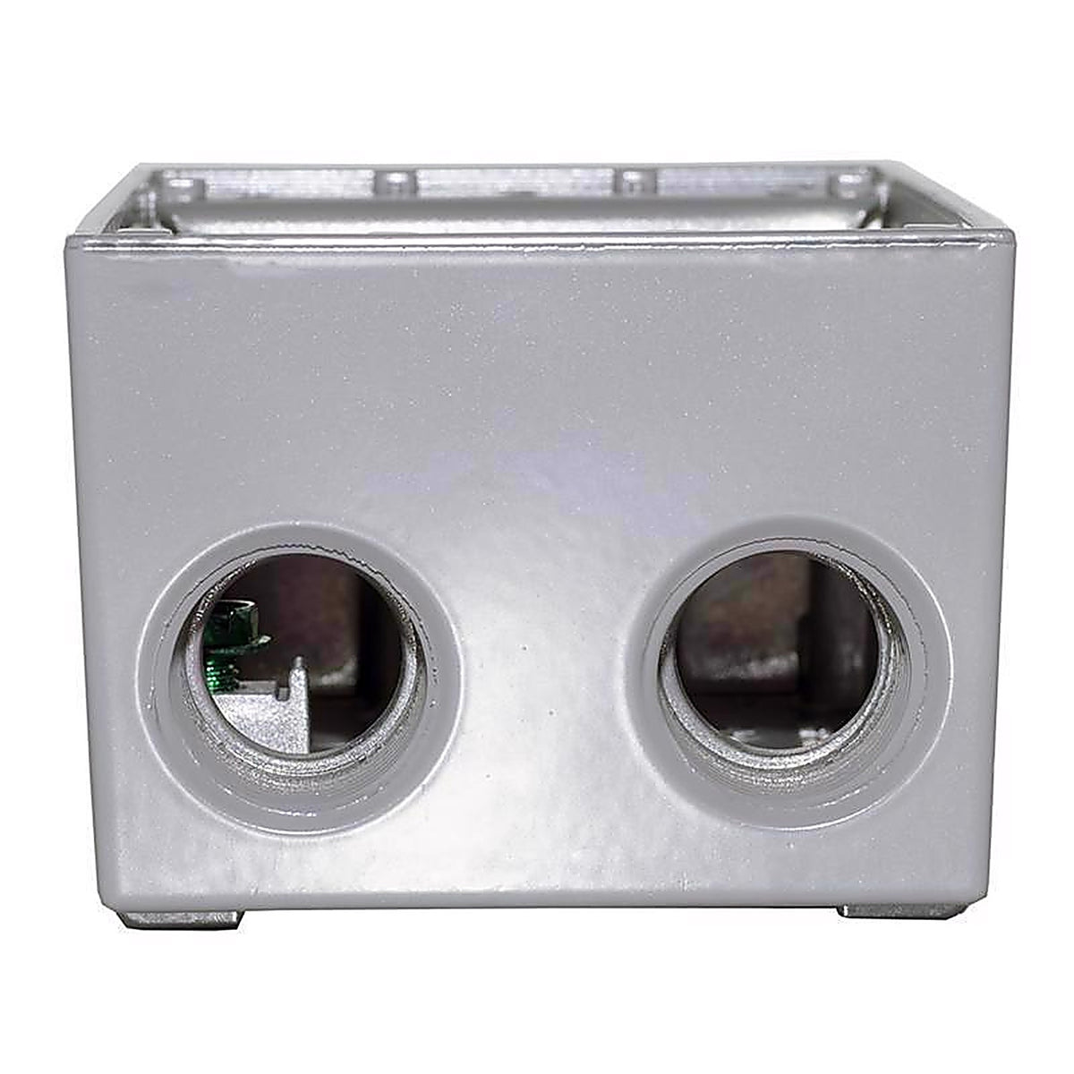 Sigma Electric 14251 4-1/2 in. Rectangle Metallic 1 gang Weatherproof Box Gray