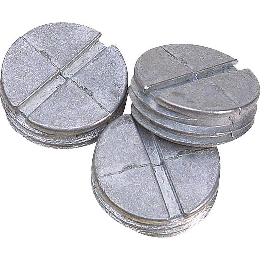 Sigma Electric 14007 Round Die-Cast Zinc Closure Plug For Closure of Unused Box Outlets
