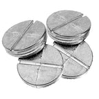 Sigma Electric 14007 Round Die-Cast Zinc Closure Plug For Closure of Unused Box Outlets