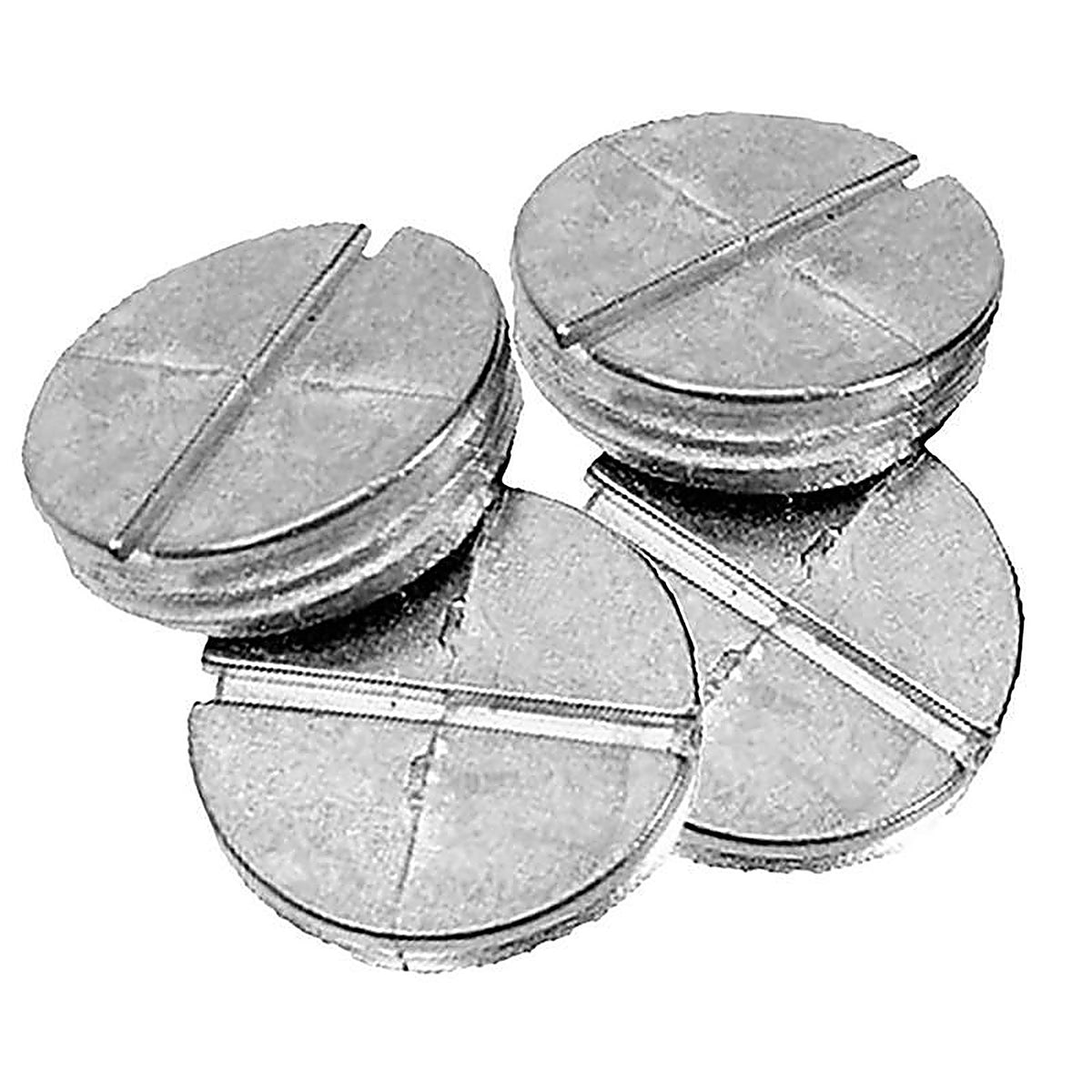 Sigma Electric 14007 Round Die-Cast Zinc Closure Plug For Closure of Unused Box Outlets