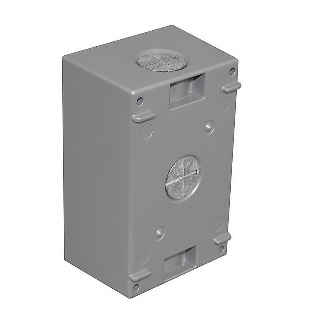 Sigma Electric 14007 Round Die-Cast Zinc Closure Plug For Closure of Unused Box Outlets