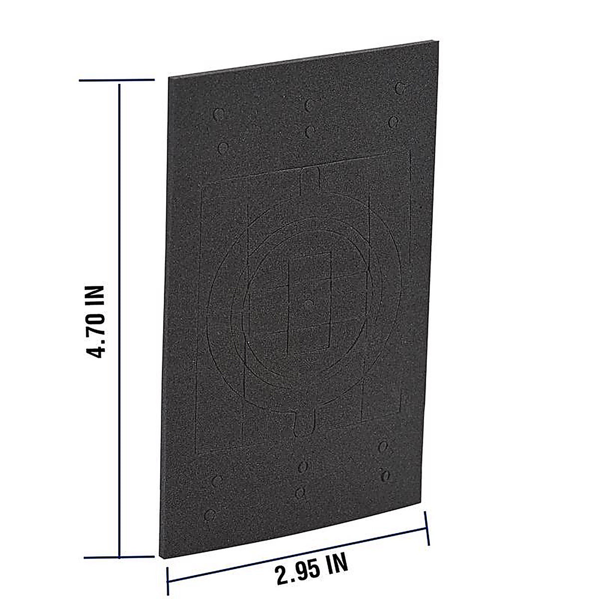 Sigma Electric 14001 Rectangle Crosslinked Foam 1 gang Replacement Gasket