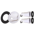 Sigma Electric 14782WH Switch Controlled White Lamp Holder Kit Hardwired