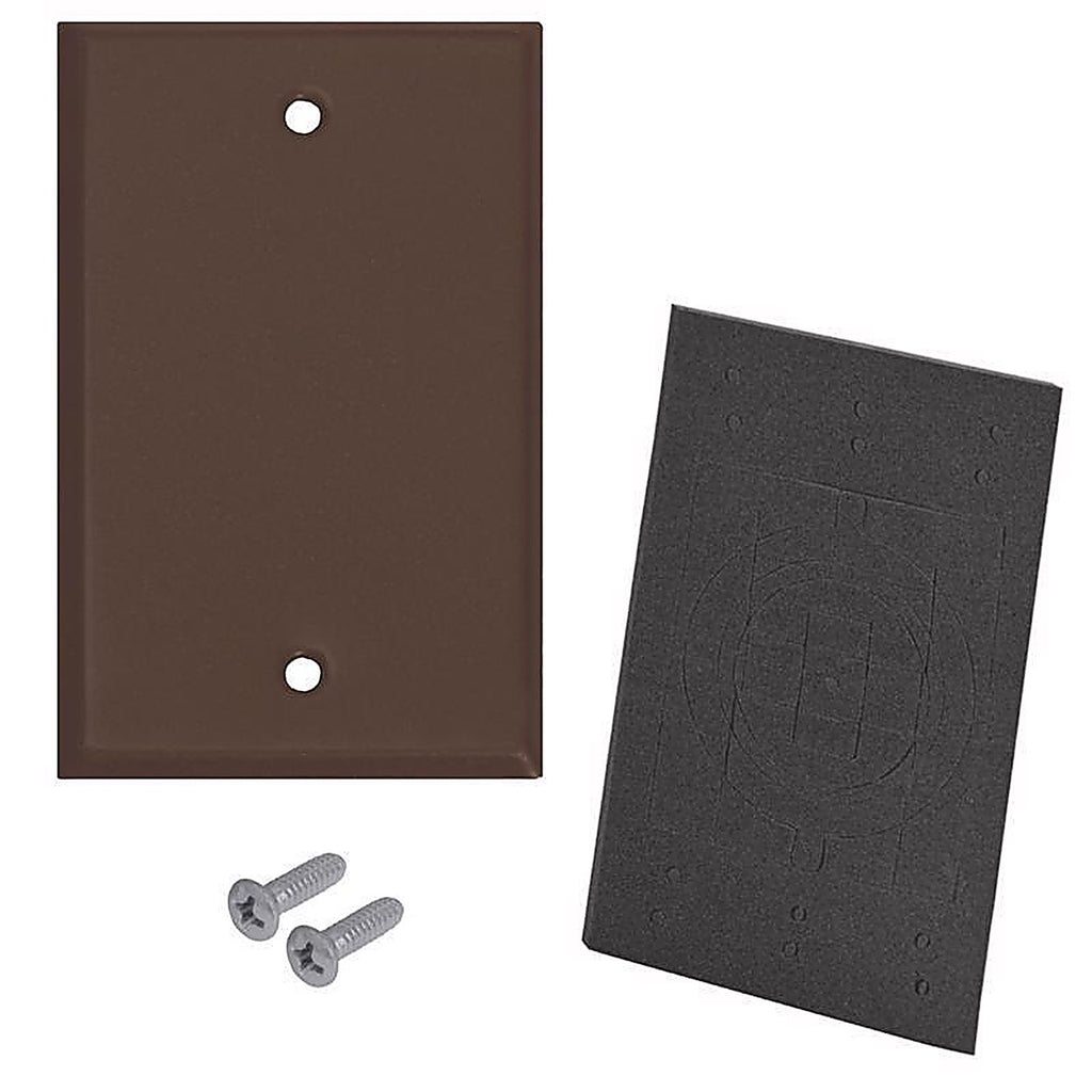 Sigma Electric 14240BR Rectangle Steel 1 gang Flat Box Cover For Wet Locations