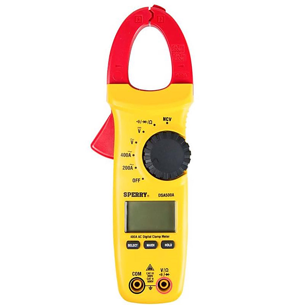 Gardner Bender DSA500AR Sperry Snap-Around 300V 600V LCD AC Clamp Meter 1/Pack
