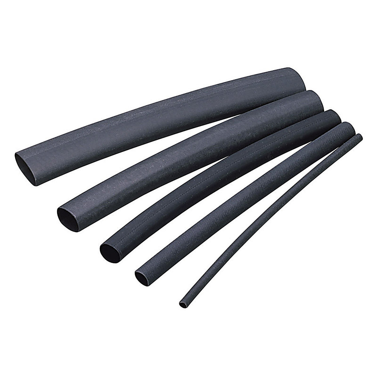 Gardner Bender HST-187 3/16 in. Dia. Heat Shrink Tubing Black 8/Pack