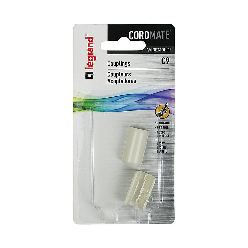Cordmate C9 2 3/4 in. Dia. Plastic Electrical Conduit Coupling For AC, MC and RWFMC Cable 1/Pack