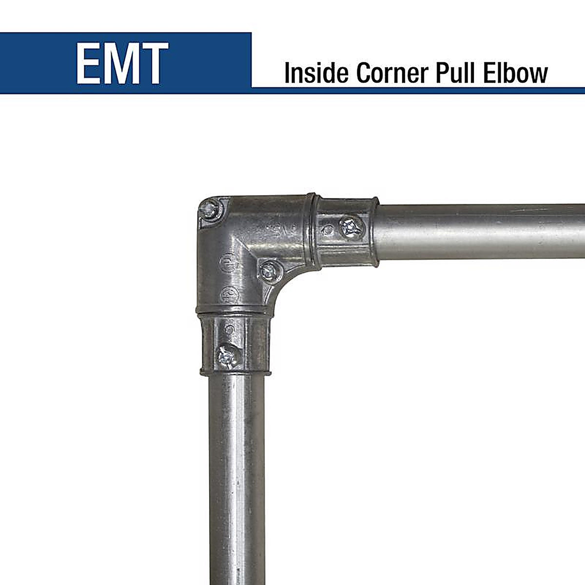 Sigma Electric 49592 ProConnex 3/4 in. Dia. Die-Cast Zinc Corner Elbow For EMT 1/Pack
