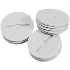 Sigma Electric 14005WH Round Plastic Closure Plug For Closure of Unused Box Outlets