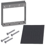 Sigma Electric 14323 4-5/8 in. Square Metallic Extension Ring Gray