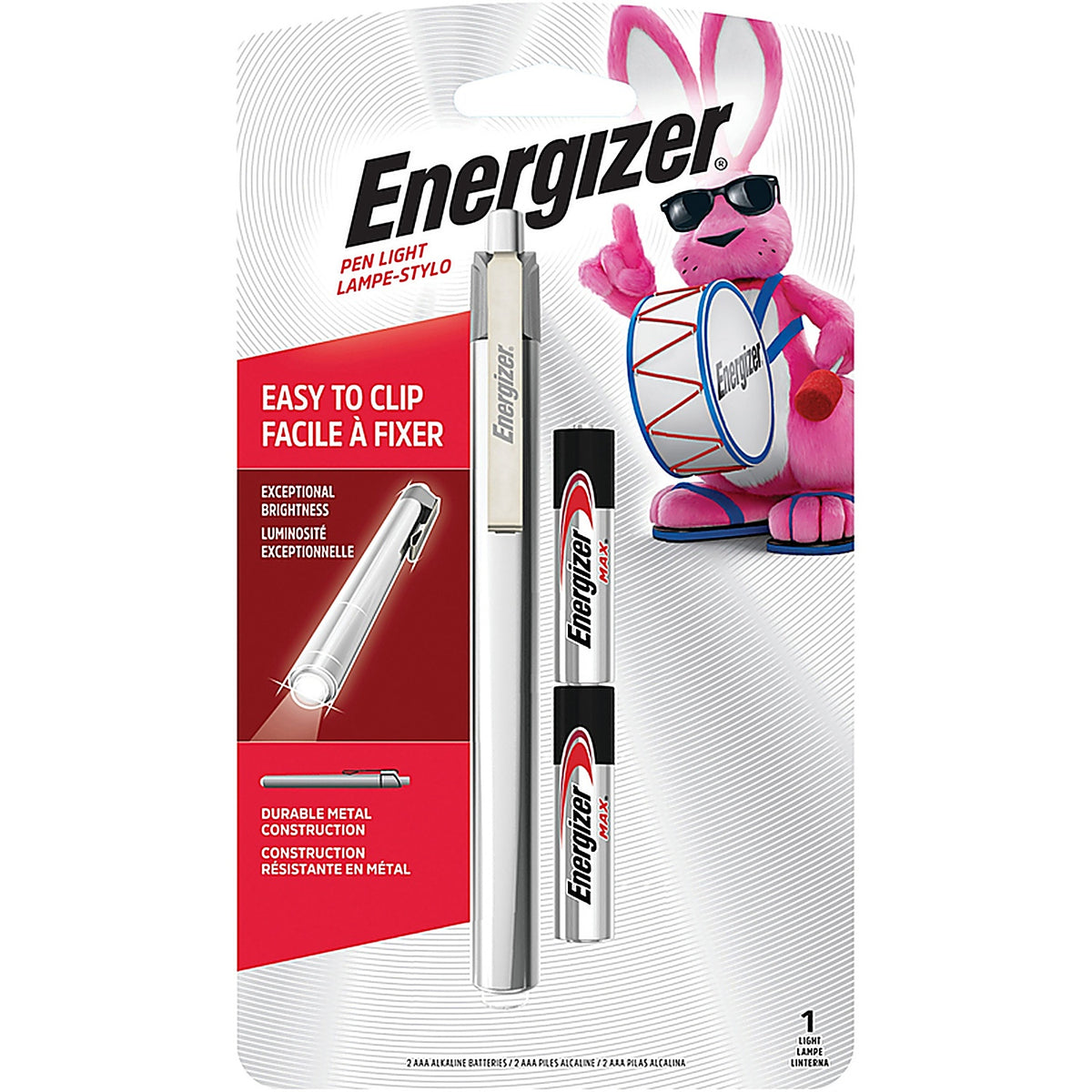 Energizer PLED23AEH 35 lumens Gray LED Pen Light AAA Battery
