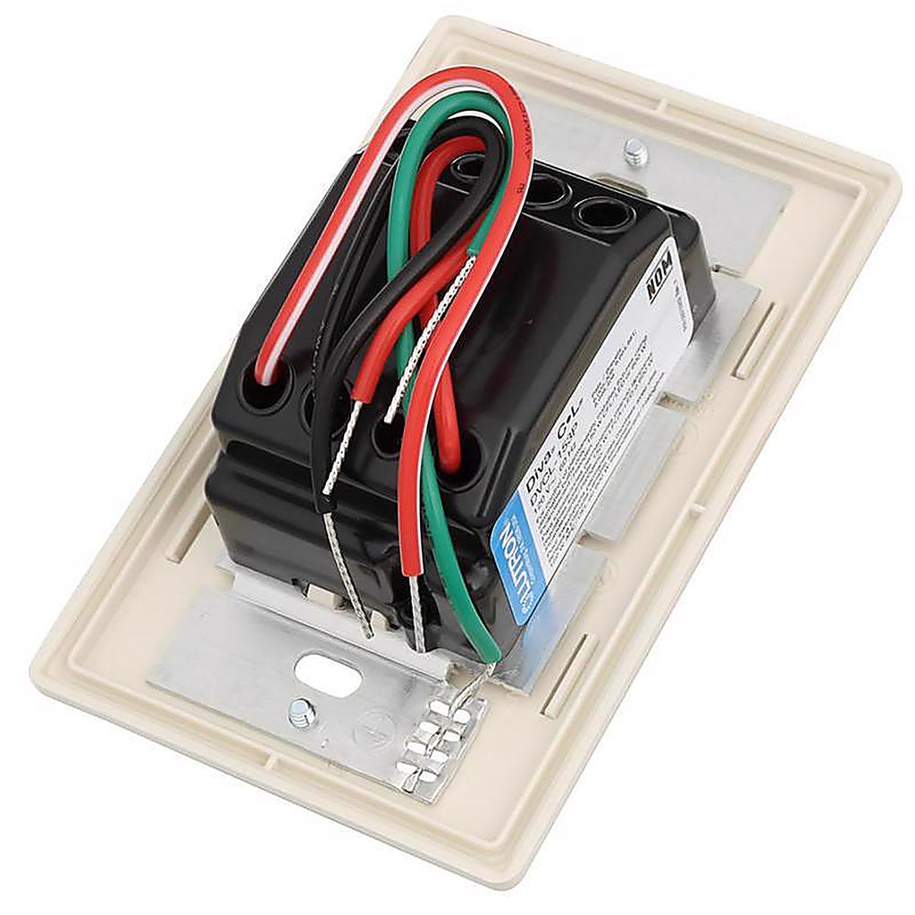 Lutron DVWCL-153PH-LA Diva Light Almond 150 watt 3-Way Dimmer Switch 1/Pack