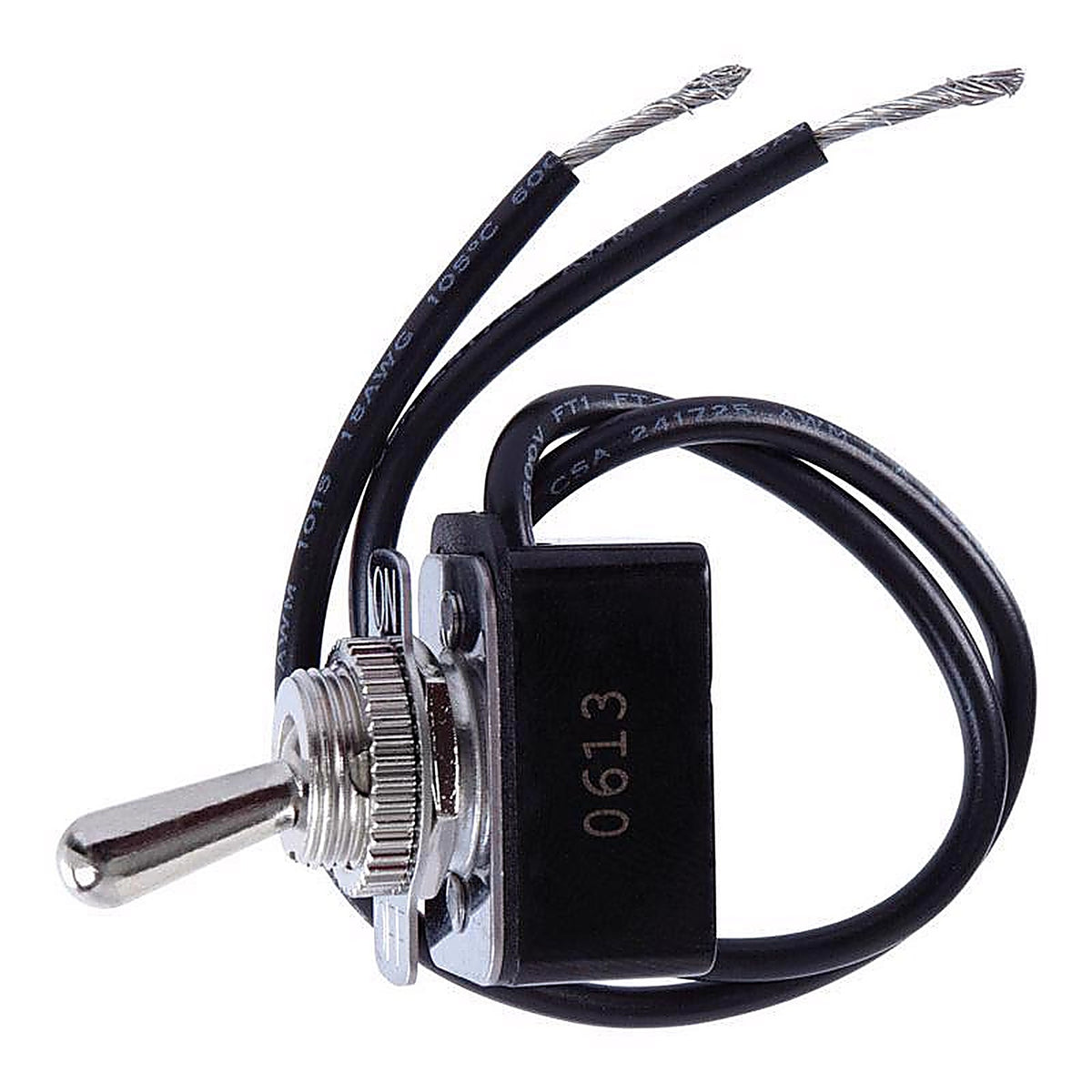 Jandorf 61135 8 amps Single Pole Toggle Power Tool Switch Silver 1/Pack