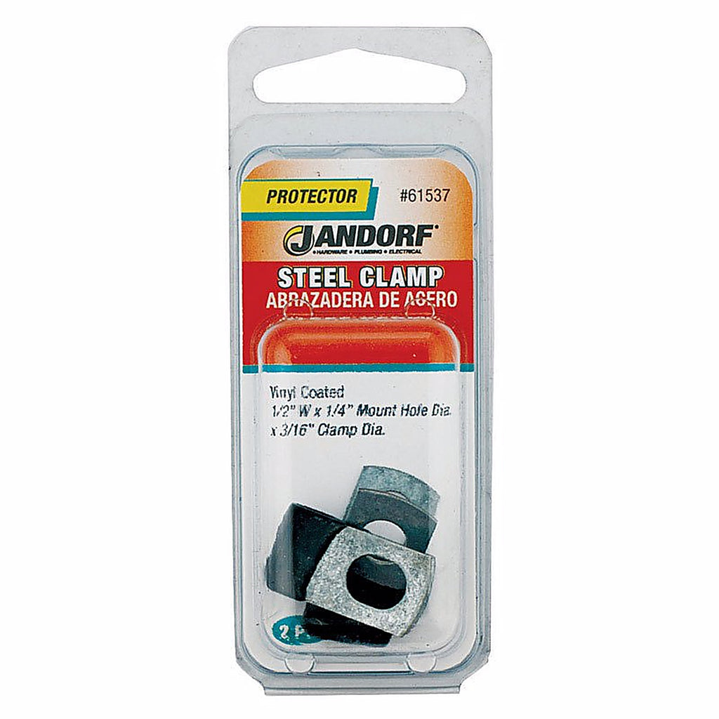 Jandorf 61537 3/16 in. Dia. Steel Clamp 2/Pack