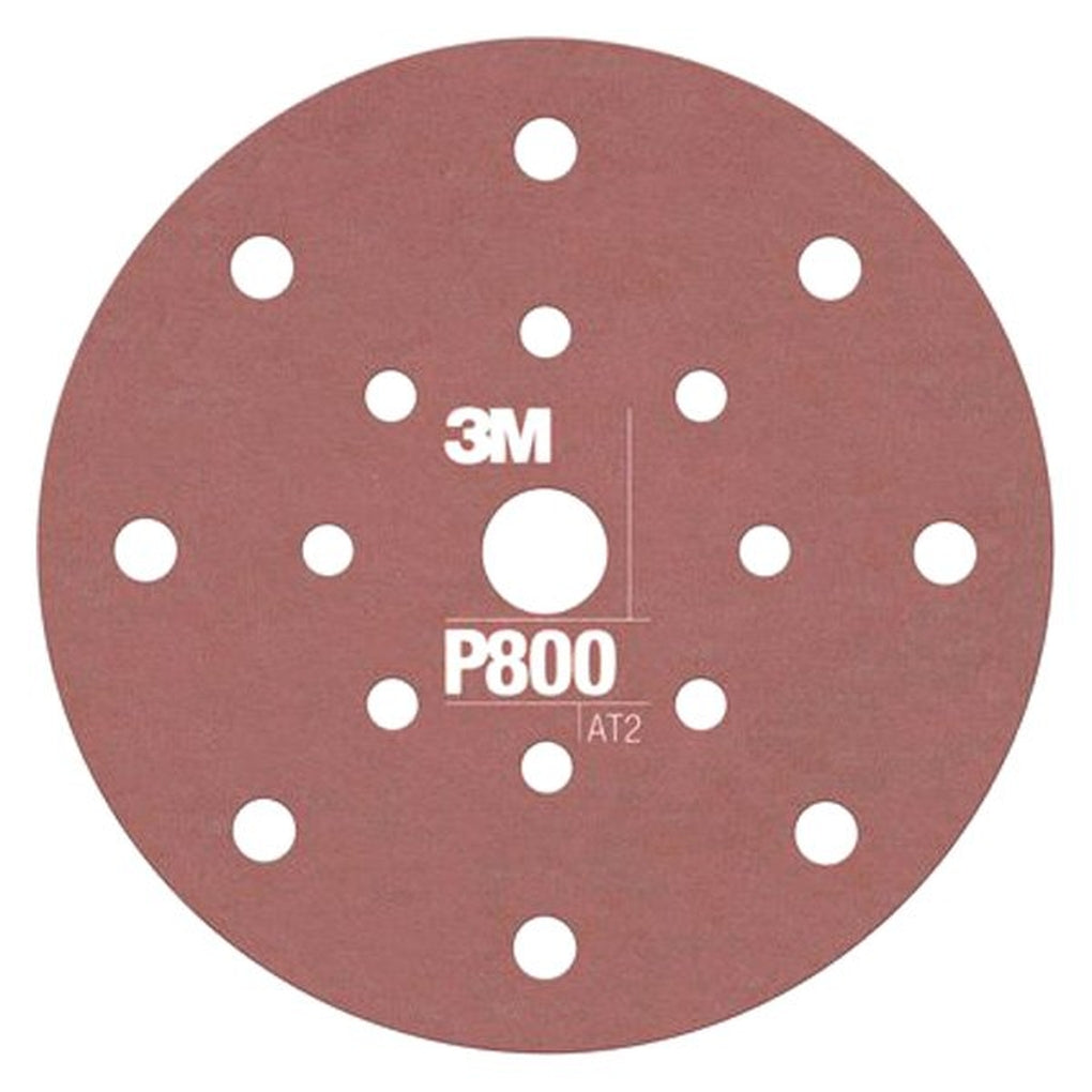 3M 34802 Hookit Flexible Abrasive Disc 270J, 6 in, Dust Free, P800 25/Pack 60455088751