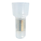 Jandorf 60820 12-10 Ga. Insulated Wire Terminal Closed End Clear 5/Pack