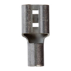 Jandorf 60824 12-10 Ga. Uninsulated Wire Female Disconnect Silver 5/Pack