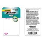 Jandorf 60895 16-14 Ga. Insulated Wire Terminal Ring Green 2/Pack