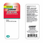 Jandorf 61468 3/8 in. Dia. Nylon Cable Clamp 5/Pack