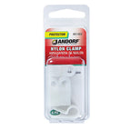 Jandorf 61469 5/16 in. Dia. Nylon Cable Clamp 4/Pack