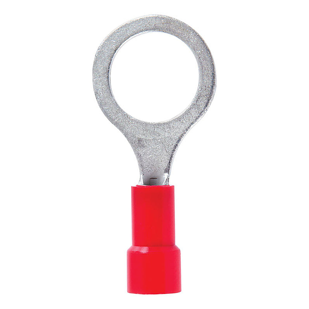 Jandorf 60976 22-18 Ga. Insulated Wire Terminal Ring Red 5/Pack