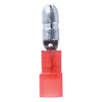 Jandorf 60925 22-18 Ga. Insulated Wire Male Bullet Red 5/Pack