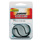 Jandorf 61446 1-1/4 in. Dia. Nylon Cable Clamp 2/Pack