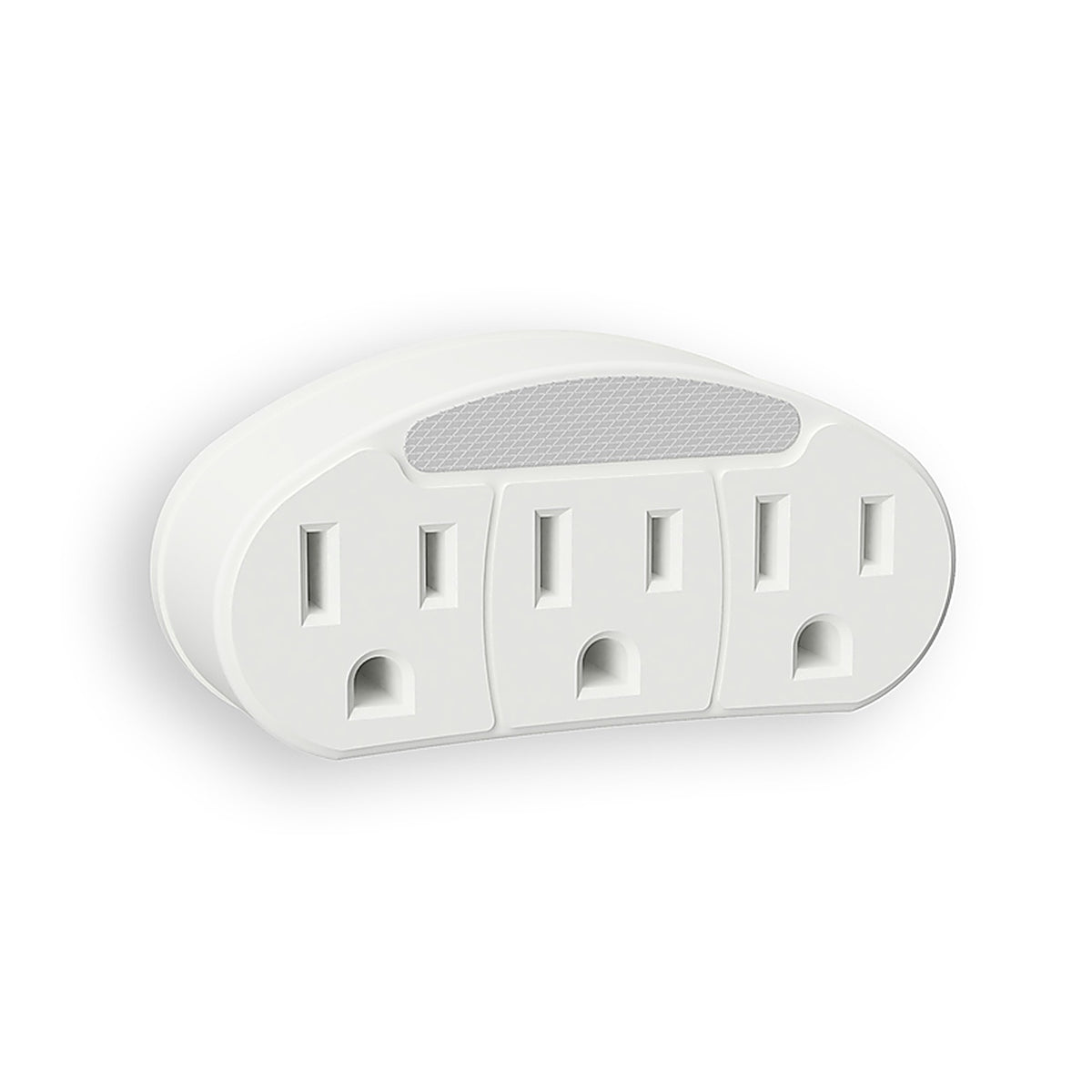 Amerelle NL-OTAD-W AmerTac Automatic Plug-in Incandescent Night Light w/Outlet
