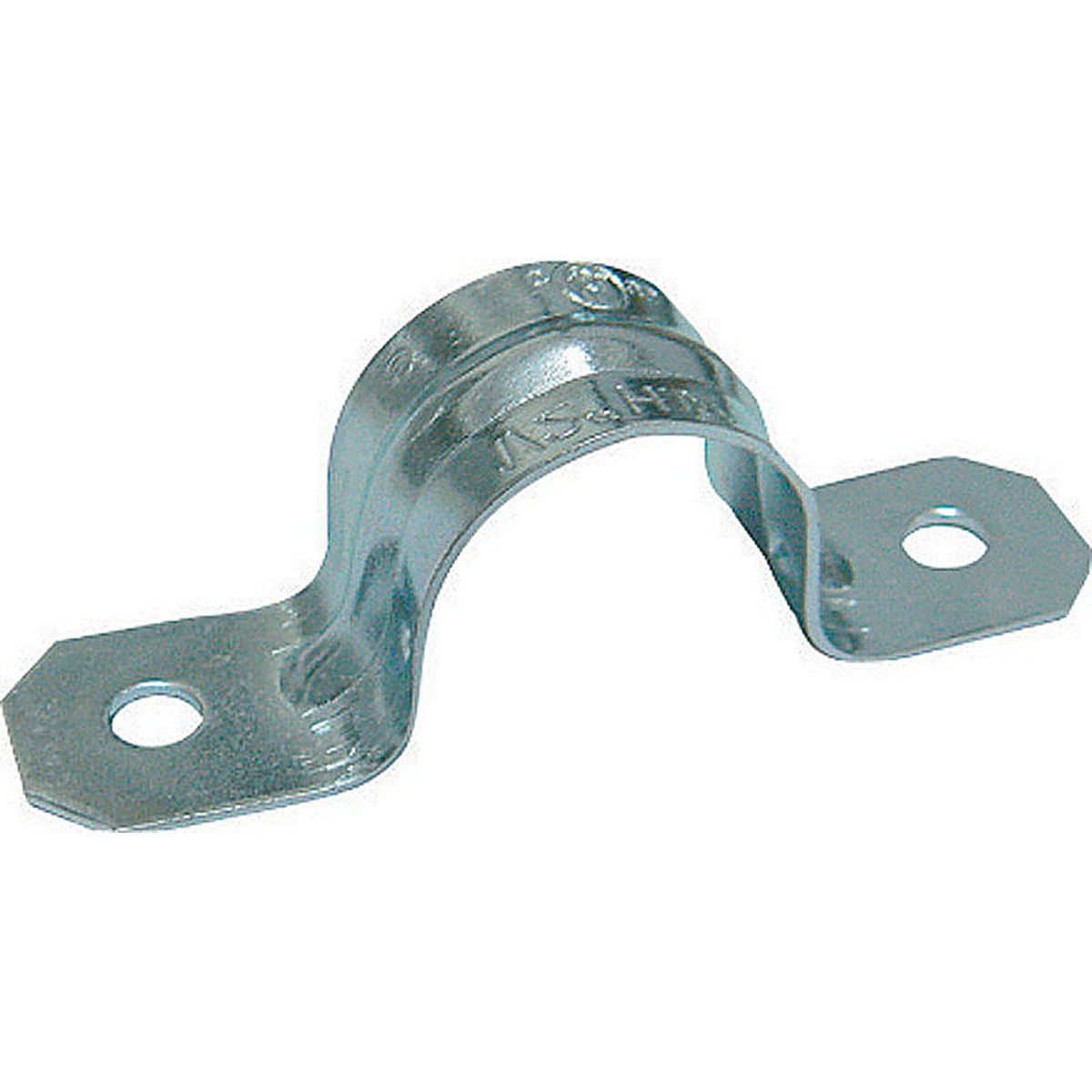 Sigma Electric 51902 ProConnex 3/4 in. Dia. Zinc-Plated Steel 2 Hole Strap 50/Pack