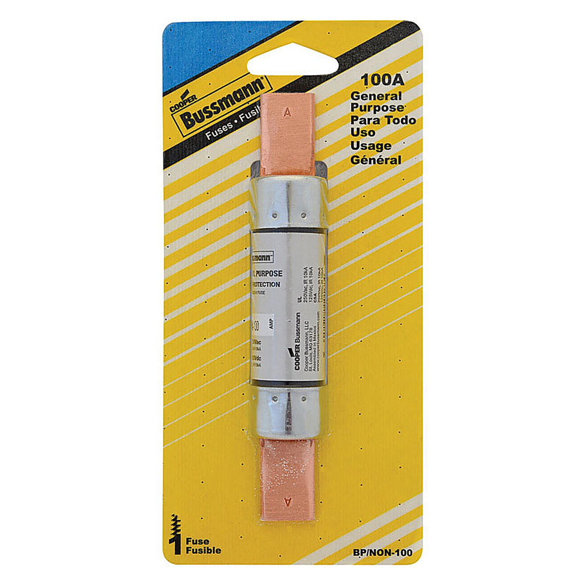 Bussmann BP/NON-100 100 amps Non Current Fuse 1/Pack